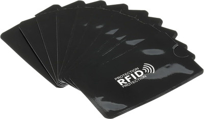 PROTECTSAFE NA 1 Card Holder(Set of 10, Black)