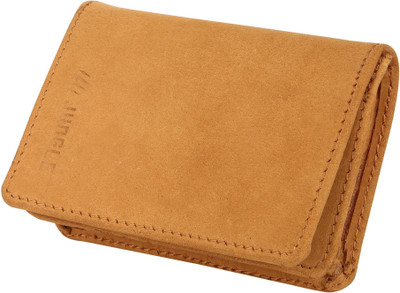 Jungler Business Card Box Visiting Card Holder Business Card Folder Leather - Card Cover Visiting Cards ID Identity Card Storage - in Nubuck Leather (Color: Tan) 50 Card Holder(Set of 1, Tan)