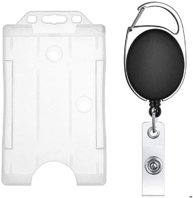 SHINING ZONN 1 Card Holder(Set of 1, White)