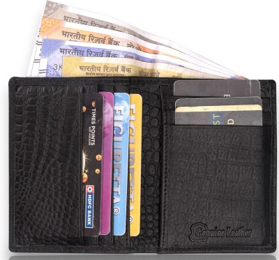 WILLIAM PAUL 8 Card Holder(Set of 1, Multicolor, Black)