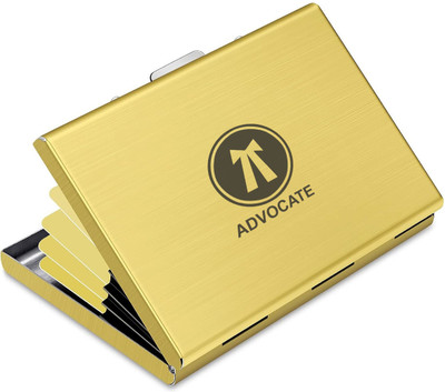 UJJi 6 Card Holder(Set of 1, Gold)