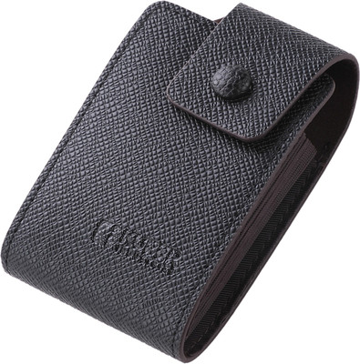 KUBER INDUSTRIES Card Holder Wallet 10 Card Holder(Set of 1, Black)