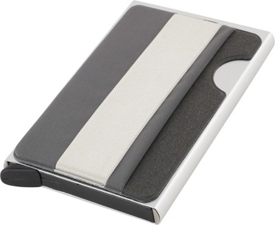 Taskin 7 Card Holder(Set of 1, Silver)