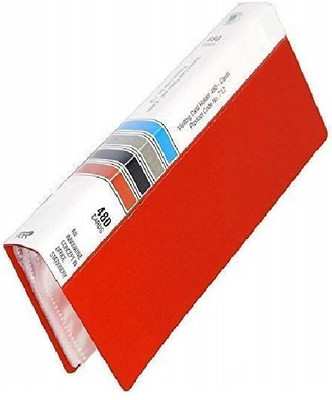 Speny 480 Card Holder(Set of 1, Red)
