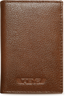 ABYS Genuine Leather RFID Card Holder | Card Case | Money Purse for Men & Women 12 Card Holder(Set of 1, Tan)