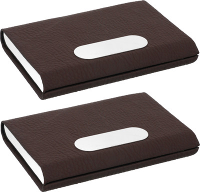 OFIXO 6 Card Holder(Set of 2, Black)