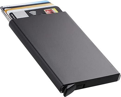 SMKT 7 Card Holder(Set of 1, Black)