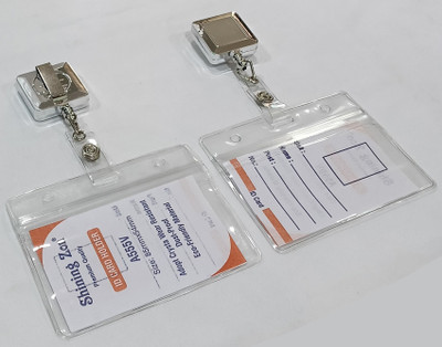 SHINING ZON 1 Card Holder(Set of 1, White)