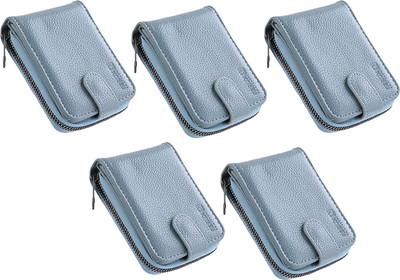 KUBER INDUSTRIES 10 Card Holder(Set of 5, Blue)