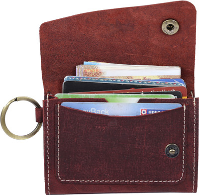 Style 98 6 Card Holder(Set of 1, Red)