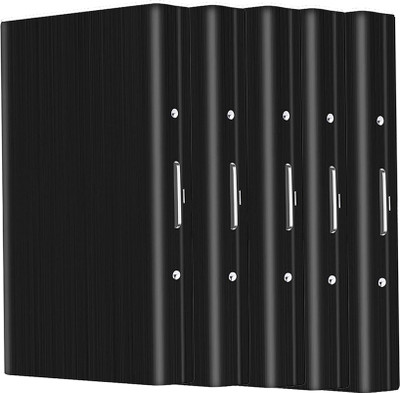 StealODeal Metal RFID Blocking Credit/Debit 6 Card Holder(Set of 5, Black)