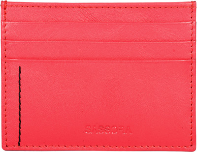 Sassora 2024 6 Card Holder(Set of 1, Red, Black)