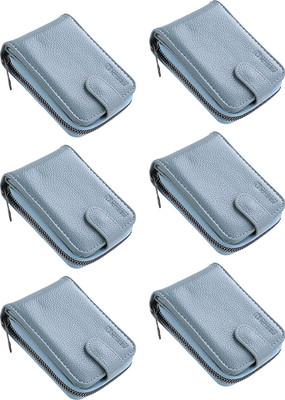 KUBER INDUSTRIES 10 Card Holder(Set of 6, Blue)