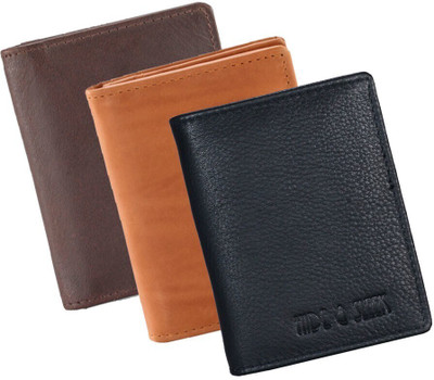 HIDE & SLEEK Card Holder 6 Card Holder(Set of 3, Multicolor)