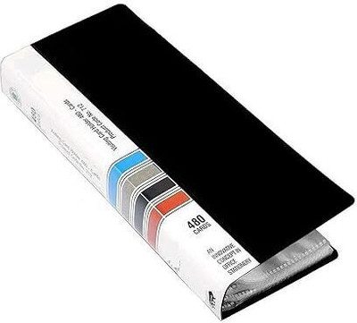 Speny 480 Card Holder(Set of 1, Black)