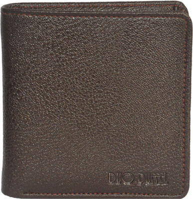 DUO DUFFEL Slim Faux Leather 6 Card Holder(Set of 1, Brown)