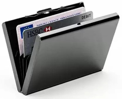 Ofunio 6 Card Holder(Set of 1, Black)