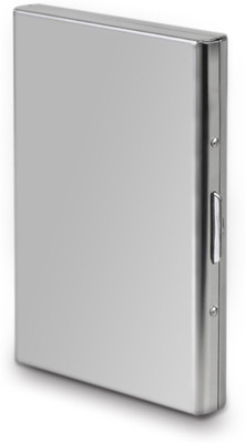 Adoere 6 Card Holder(Set of 1, Silver)