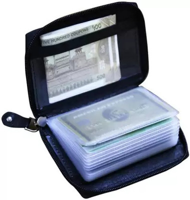 JGG Jain Gift Gallery 15 Card Holder(Set of 1, Black)