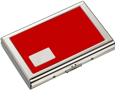 Encelade 6 Card Holder(Set of 1, Red)
