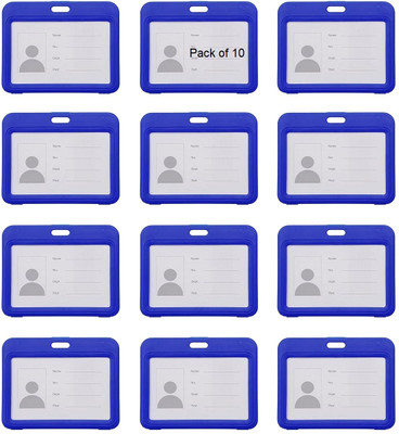 SHINING ZON 1 Card Holder(Set of 10, Blue)
