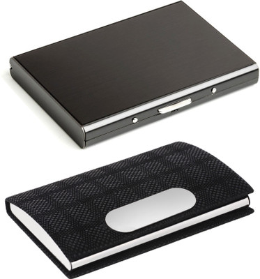 OFIXO 6 Card Holder(Set of 2, Black)