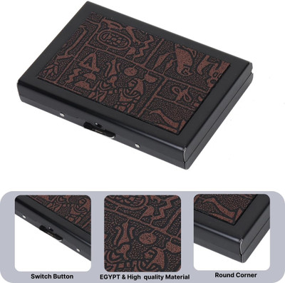 Style 98 8 Card Holder(Set of 1, Black)