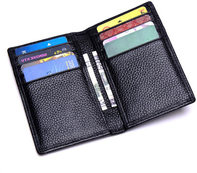 Flipkart SmartBuy Card Holder 8 Card Holder(Set of 1, Black)