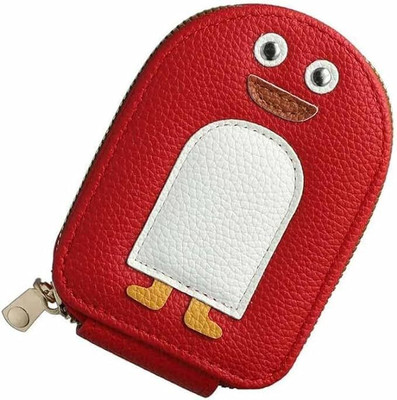 DRAZO 10 Card Holder(Set of 1, Red)