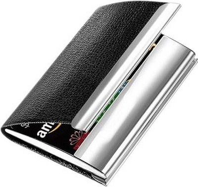 PEACORA 8 Card Holder(Set of 1, Black)