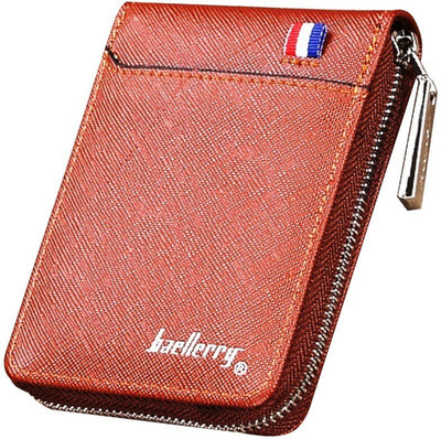 Baellery Leather Debit ATM Credit Card Holder for Men & women 10 Card Holder(Set of 1, Brown)