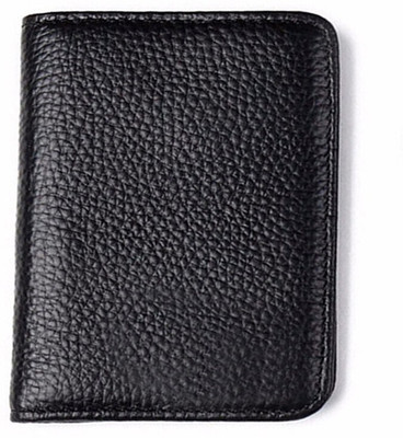 Flipkart SmartBuy Card Holder 4 Card Holder(Set of 1, Black)