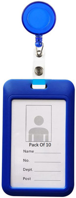 SHINING ZON 1 Card Holder(Set of 10, Blue)