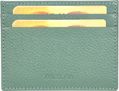 Sassora 2023 4 Card Holder(Set of 1, Green)
