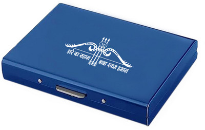 UJJi 6 Card Holder(Set of 1, Blue)