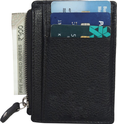 FashionBunker 8 Card Holder(Set of 1, Black)
