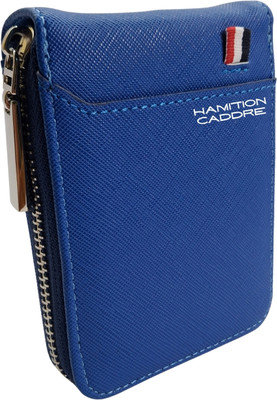 HAMITION CADDRE Men & Women 9 Card Holder(Set of 1, Blue)