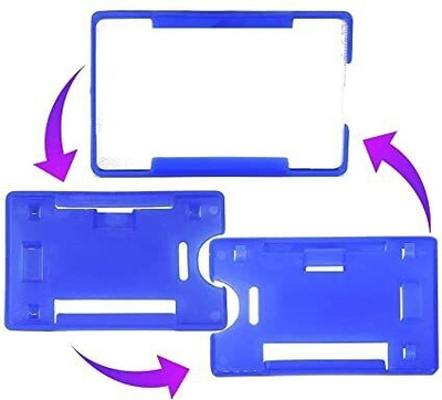 Spherix 2 Card Holder(Set of 1, Blue)