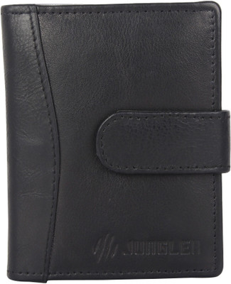 Jungler Pure Leather Credit Card Holder Business Card Book Visiting Card Holder Business Card Folder, Visiting Cards Identity Card Storage - Genuine Leather 20 Card Holder(Set of 1, Black)