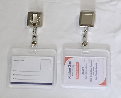SHINING ZONN 1 Card Holder(Set of 1, White)