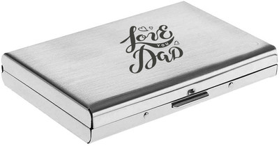 UJJi 6 Card Holder(Set of 1, Silver)