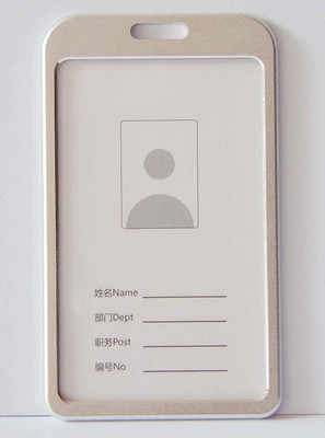 AmanGola 1 Card Holder(Set of 1, Silver)
