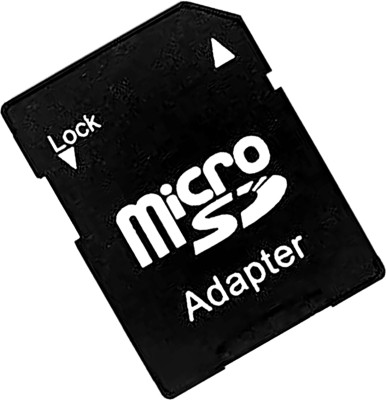 PARANDIV Branded Original MicroSD MicroSDHC to SD SDHC Adapter. Card Reader(Black)