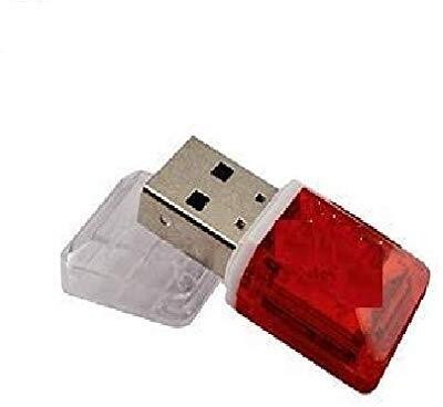 vashistha enterprises LED Flash Micro SD Card Reader (Color: Red, Blue, White and Yellow) Card Reader(Red, Blue, White and Yellow)