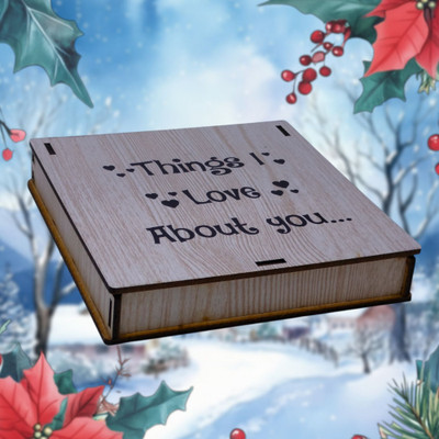 StarLaser StarLaser Gift Set heart shape massage card puzzle with massage printed Greeting Card(Beige, Pack of 1)