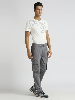 Pepe Jeans Regular Fit Grey Men Cargos