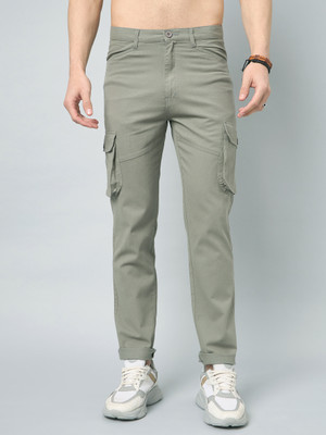 STUDIO NEXX Relaxed Men Grey Trousers