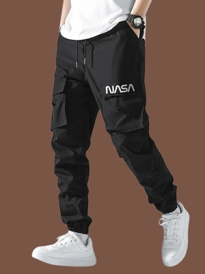 THE PVR CLOTHING Slim Fit Men Black Trousers