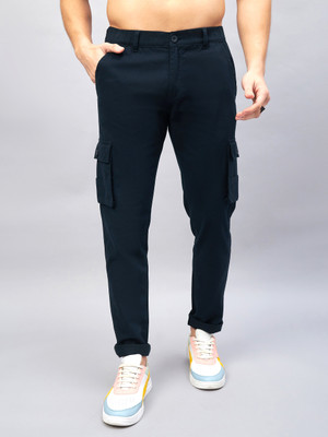 STUDIO NEXX Relaxed Men Dark Blue Trousers