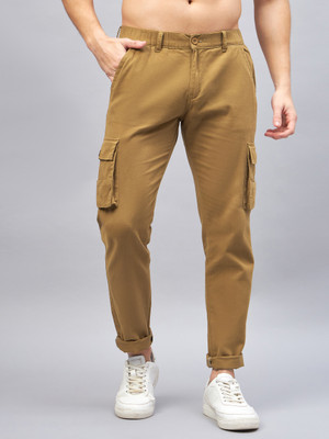 STUDIO NEXX Relaxed Men Gold Trousers